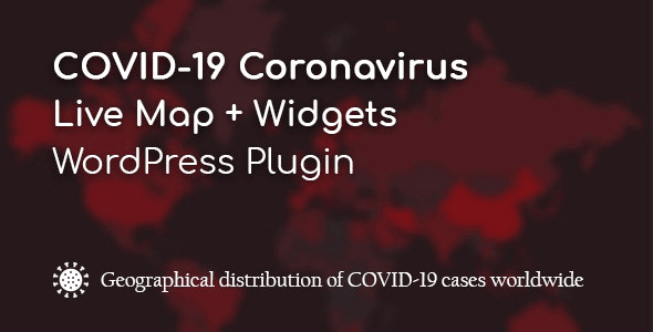 COVID-19 Coronavirus 2.3.7 – Live Map & Widgets for WordPress