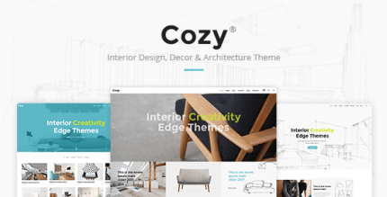 Cozy 1.6 – Interior Design Decor & Architecture Theme