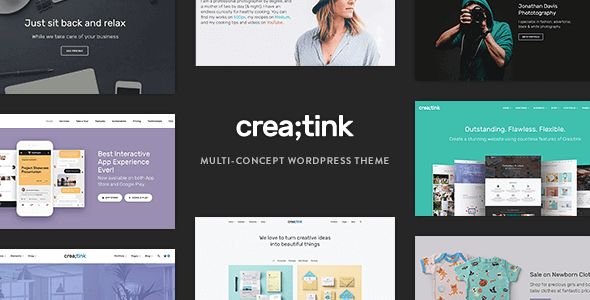 Creatink 1.0.9 – Multi-Concept Responsive WordPress Theme