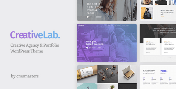 Creative Lab 1.2.1 – Creative Studio Portfolio & Agency WordPress Theme