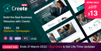 Creote 2.0.3 – Consulting Business WordPress Theme