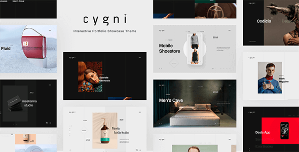 Cygni 2.1 – Interactive Portfolio Showcase Theme