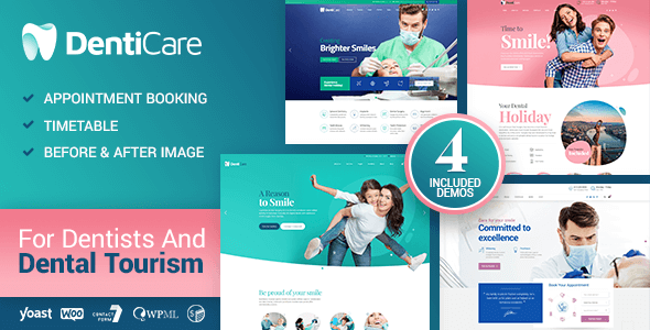 DentiCare 1.3.4 – Medical, Dentist & Dental Clinic