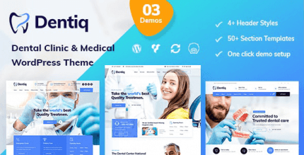 Dentiq 3.3 – Dental & Medical WordPress Theme