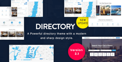 DirectoryBOX 2.6 NULLED – Multi-purpose WordPress Theme