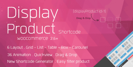 Display Product 2.1.2 – Multi-Layout for WooCommerce