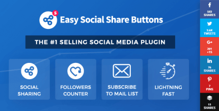 Easy Social Share Buttons 9.4 NULLED