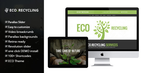 Eco Recycling 2.2 – A Multipurpose WooCommerce Theme
