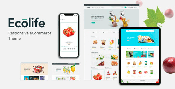 Ecolife 1.0.6 – Organic WooCommerce WordPress Theme