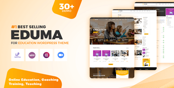 Eduma 5.4.6 NULLED – Education WordPress Theme