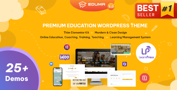 Eduma 5.0.7 NULLED – Education WordPress Theme Eduma 5.0.7 NULLED – Education WordPress Theme