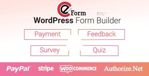 eForm 4.19.0 NULLED – WordPress Form Builder