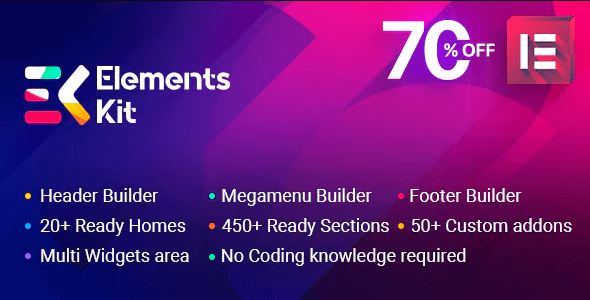 ElementsKit - The Ultimate Addons for Elementor Page Builder