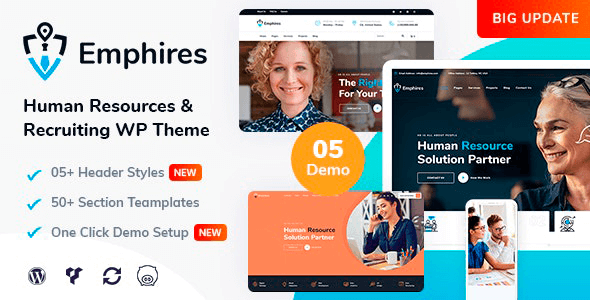Emphires 3.6 – Human Resources & Recruiting Theme