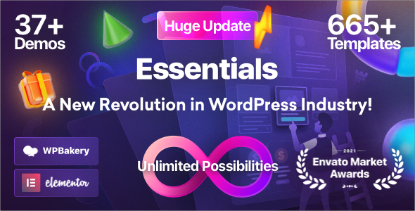 Essentials 2.0.2 NULLED – Multipurpose WordPress Theme Essentials 2.0.2 NULLED – Multipurpose WordPress Theme