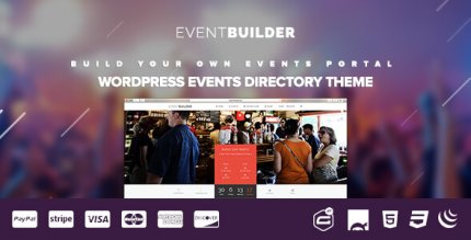 EventBuilder 1.0.14 – WordPress Events Directory Theme