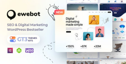 Ewebot 3.0.2 NULLED – Marketing SEO Digital Agency