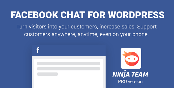 Facebook Live Chat for WordPress 2.8