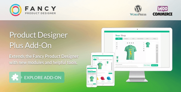 Fancy Product Designer Plus Add-On WooCommerce/WordPress 1.3.5