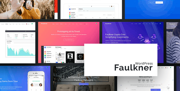 Faulkner 1.1.15 – Responsive Multiuse WordPress Theme for Companies and Freelancers