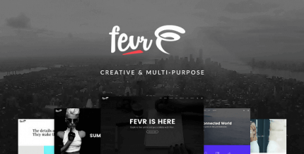Fevr 1.3.0.2 – Creative MultiPurpose Theme