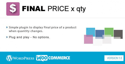 Final Price 1.9 – WooCommerce Plugin that Displays an Extra Total Price