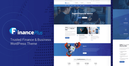 FinancePlus 2.7.6 – Finance & Business WordPress Theme