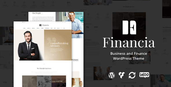 Financia 2.0.4 – Business and Finance WordPress Theme