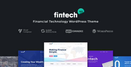 Fintech WP 1.2.4 – Financial Technology and Services WordPress Theme
