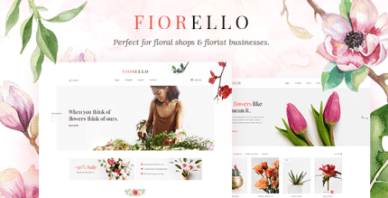 Fiorello 1.6 – Florist and Flower Shop Theme