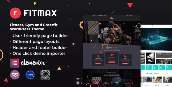 Fitmax 1.2.0 – Gym and Fitness WordPress Theme