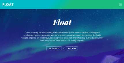 Themify Float 5.3.8 + PSD