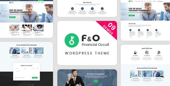 F&O 1.2.6 – Consultant Finance WordPress Theme