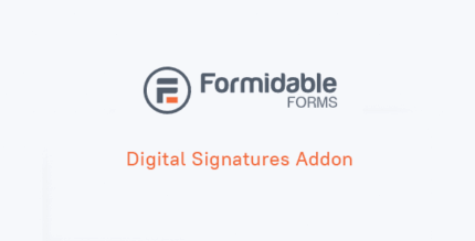 Formidable Digital Signatures Addon 3.0.2