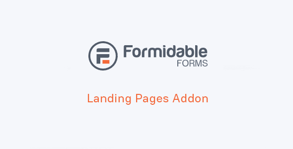 Formidable Landing Pages Addon 1.0.01