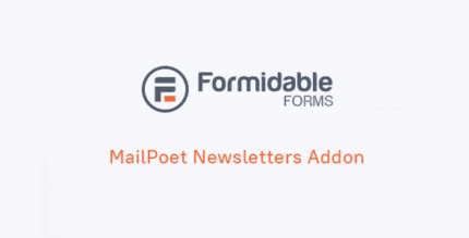 Formidable MailPoet Newsletters Addon 1.02