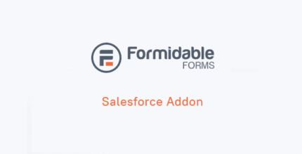 Formidable Salesforce Addon 2.04