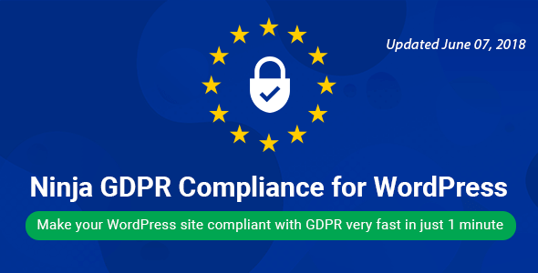 Ninja GDPR 2.6.1 – WordPress GDPR + CCPA + DPA Compliance 2021