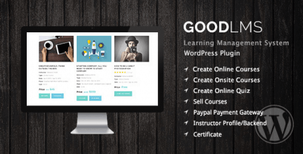 Good LMS 2.2.3 – Learning Management System WP Plugin