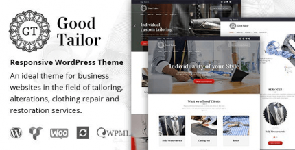 Good Tailor 1.5.13 – Fashion & Tailoring Services WordPress Theme
