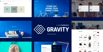 Gravity 1.0.7 – ECommerce Agency & Presentation Theme