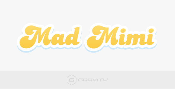Gravity Forms Mad Mimi Add-On 1.4.1