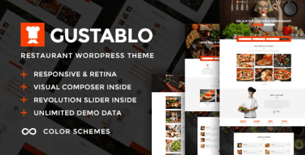 Gustablo 1.27 – Restaurant & Cafe Responsive WordPress Theme