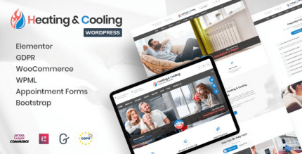 HeaCool 2.5 NULLED – Heating & Air Conditioning WordPress Theme