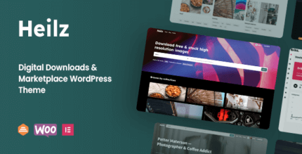 Heilz 2.1.1 – Digital Downloads & Marketplace WordPress Theme