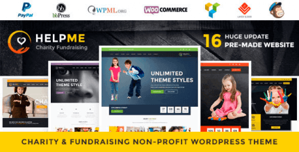 HelpMe 2.8 – Nonprofit Charity WordPress Theme