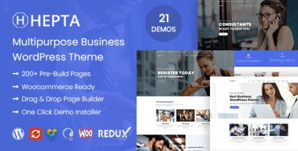 Hepta 3.2.3 NULLED – Multipurpose Business WordPress Theme
