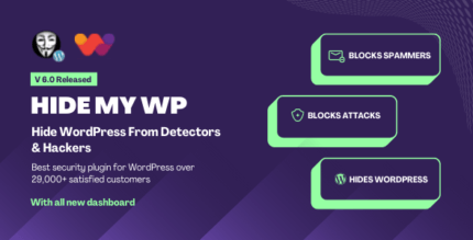 Hide My WP 6.2.11 NULLED –  Amazing Security Plugin for WordPress