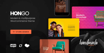 Hongo 2.5 NULLED – Modern & Multipurpose WooCommerce WordPress Theme