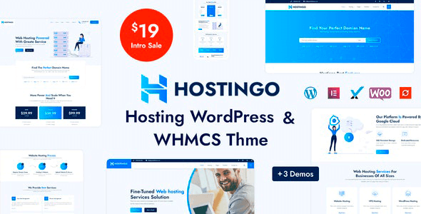 Hostingo 2.2 NULLED – Hosting WordPress & WHMCS Theme